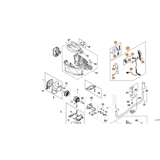 STIHL   Rękojeść manipulacyjna FA01 790 1300